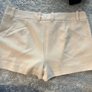 DVF beige shorts! Originally $268